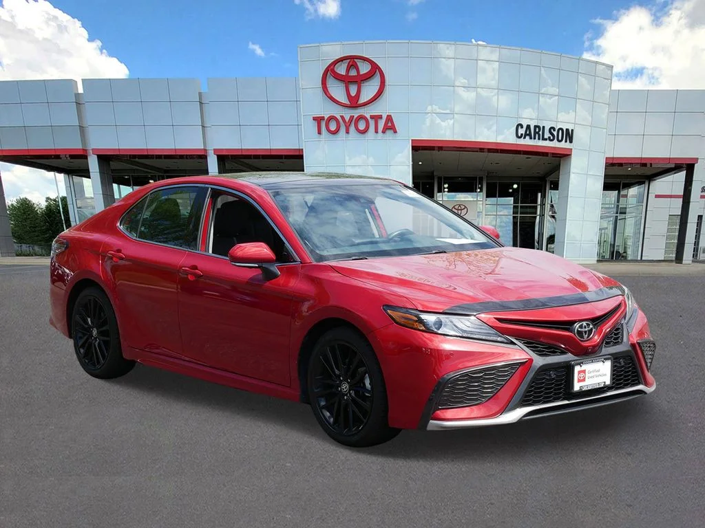 Used 2021 Toyota Camry XSE with VIN 4T1K61BK5MU034490 for sale in Minneapolis, Minnesota