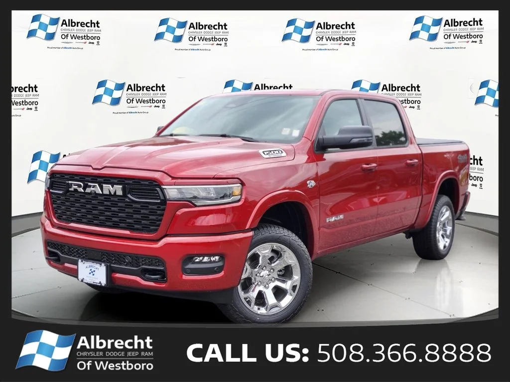 New 2026 Molten Red Pearl-Coat Exterior Paint RAM Big Horn/Lone Star image 1