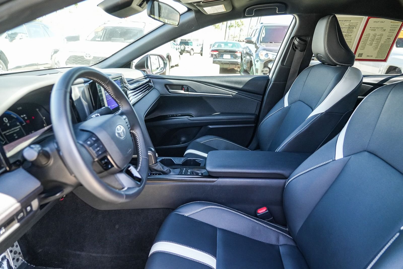 Certified Used 2025 White Toyota SE image 17