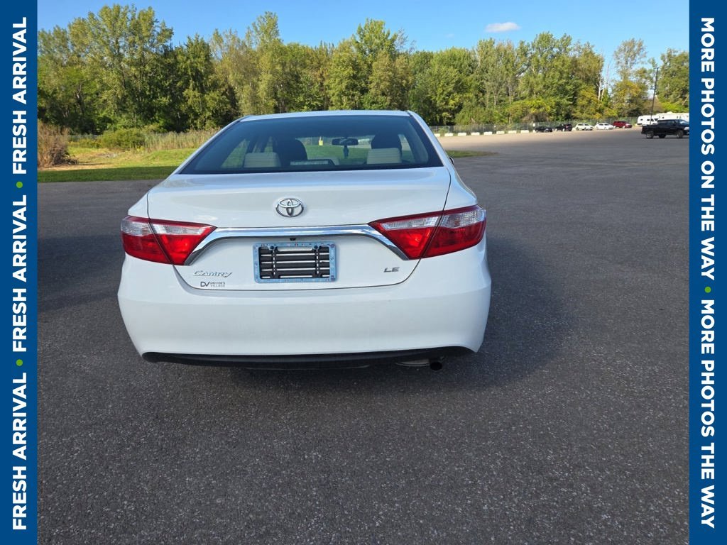 Used 2017 White Toyota LE image 2