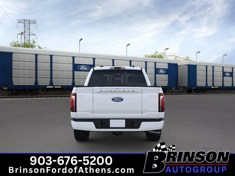 New 2026 Star White Metallic Tri-Coat Ford Platinum® image 5