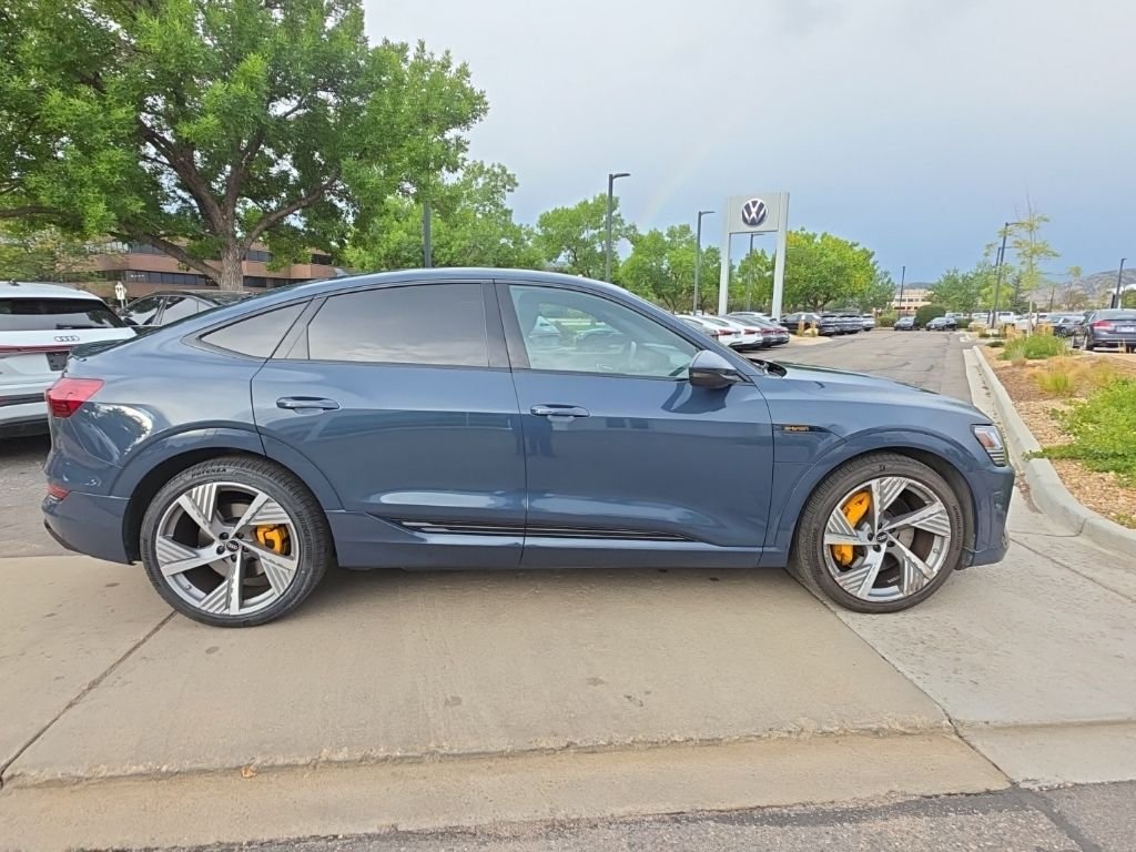 Used 2023 Blue Metallic Audi S line Prestige image 6