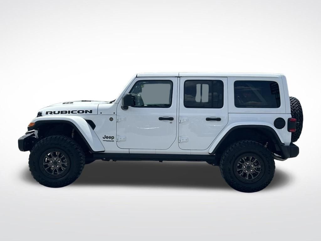 Used 2022 White Jeep Unlimited Rubicon 392 image 3