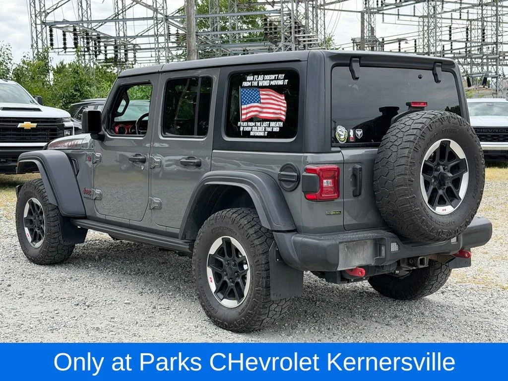 Used 2021 Gray Jeep Unlimited Rubicon image 9