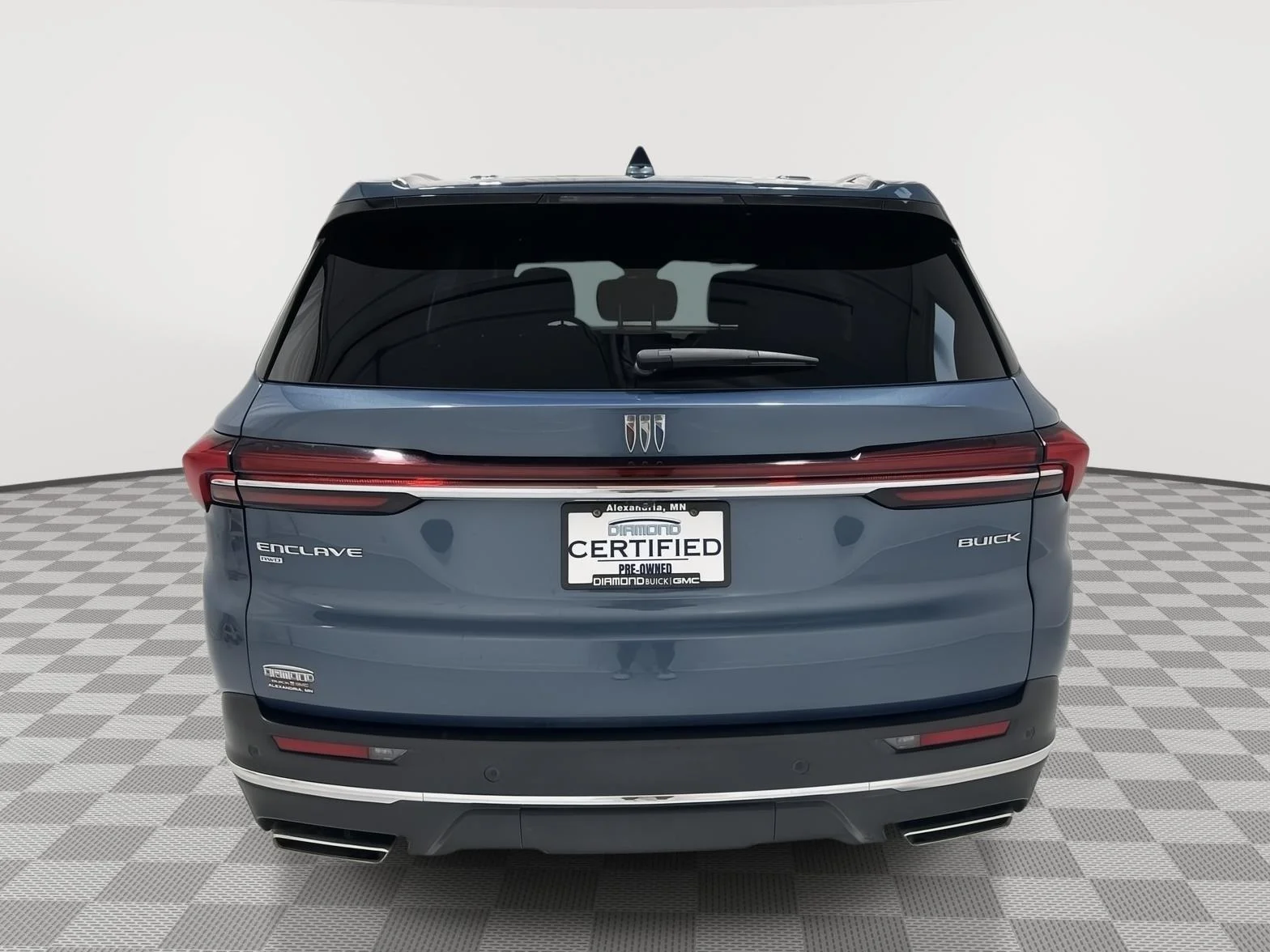 Used 2025 Ocean Blue Metallic Buick Preferred image 4