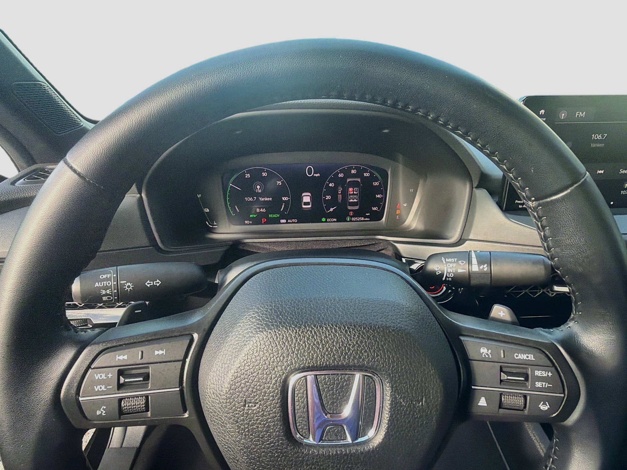 Certified Used 2024 Crystal Black Pearl Honda HYBRID SPORT image 11