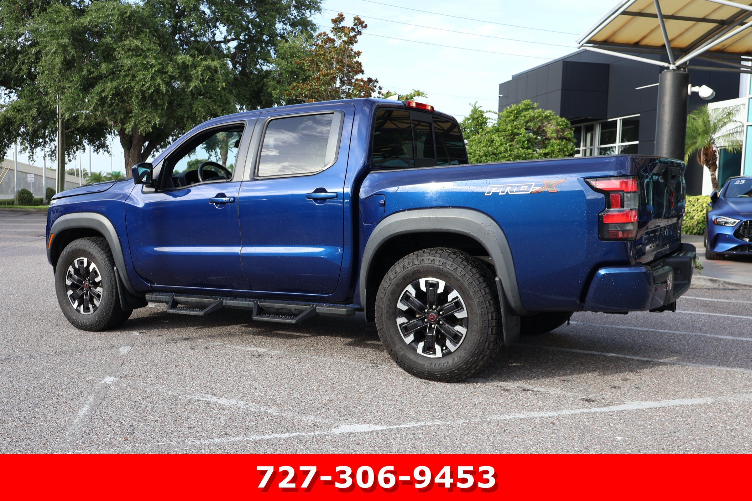Used 2022 Deep Blue Pearl Nissan PRO-X image 6