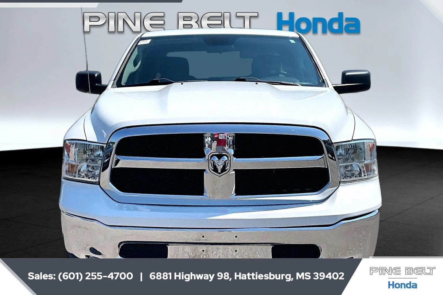 Used 2021 Bright White Clearcoat Ram SLT image 3