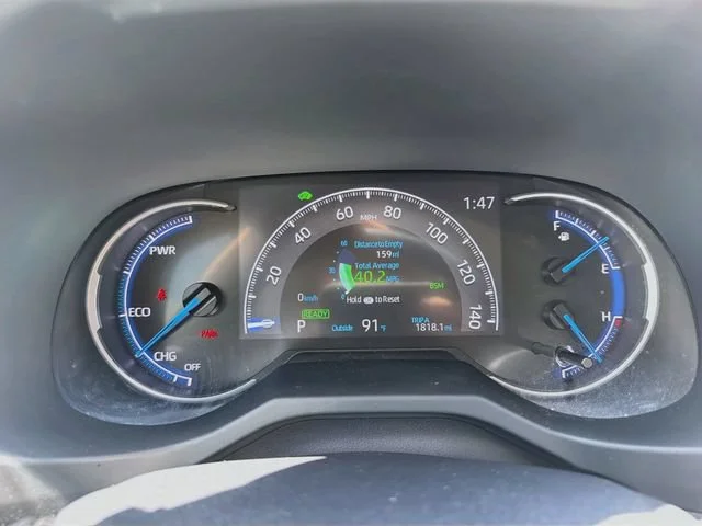Used 2022 Blizzard Pearl Toyota Hybrid Limited image 39