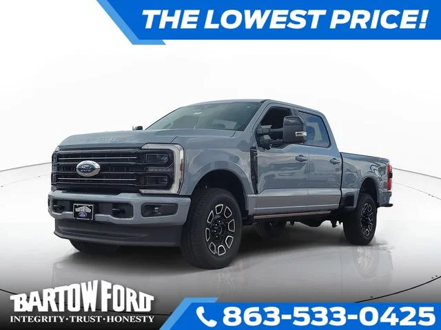New 2026 Gray Metallic Ford Platinum image 1