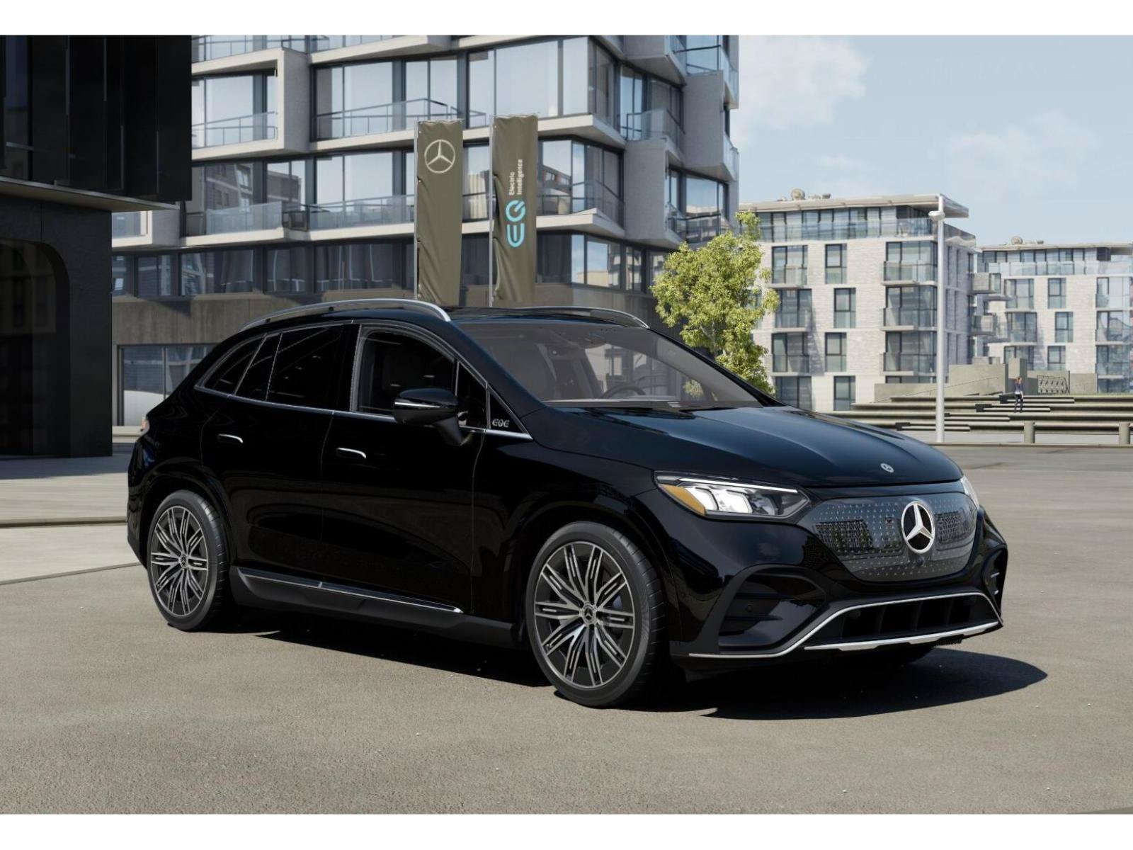 New 2026 Black Mercedes-Benz EQE 320 4MATIC® SUV image 11