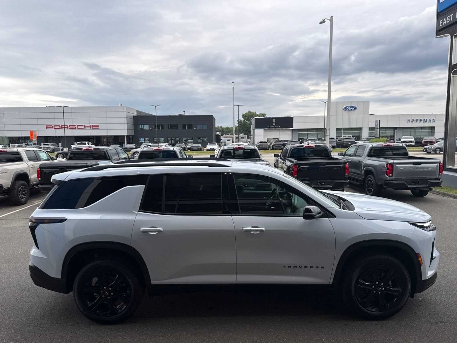 New 2027 Polar White Tricoat Chevrolet LT Midnight Edition with Evotex Seating image 5