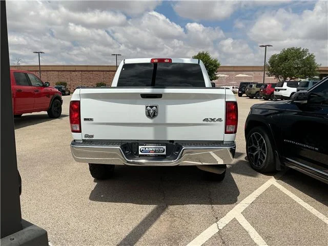 Used 2023 Bright White Clearcoat RAM SLT 4x4 Crew Cab 5.6 ft. box 140 in. WB image 6