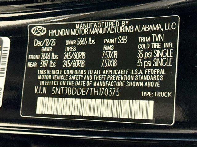 New 2026 Black Hyundai SEL AWD image 39