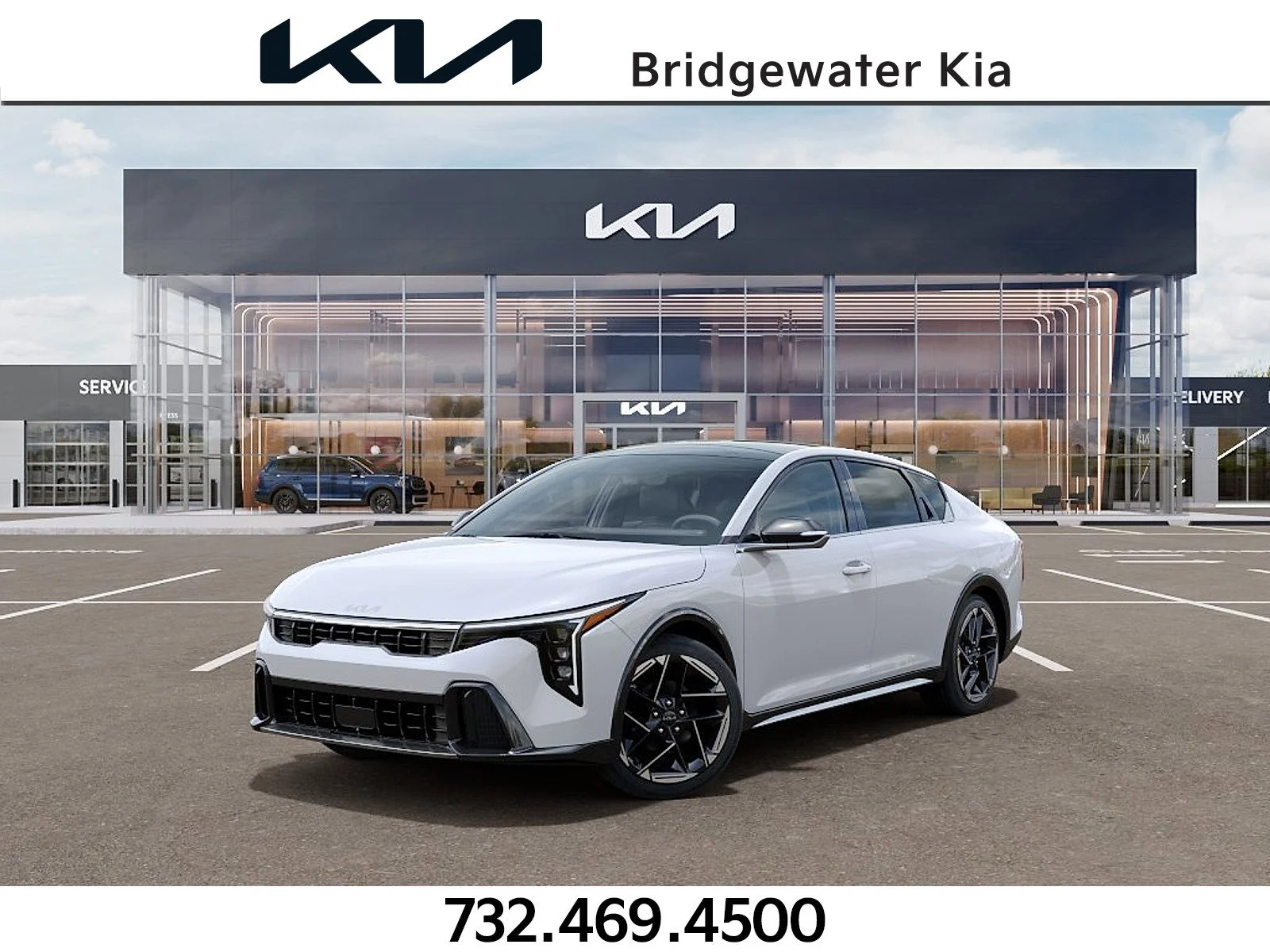 New 2026 Snow White Pearl Kia GT-Line image 1