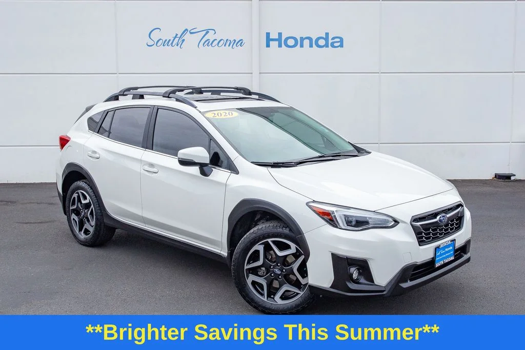 Used 2020 Crystal White Pearl Subaru Limited image 1