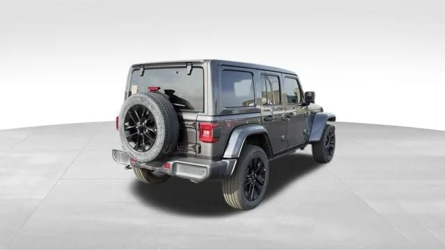 Certified Used 2025 Gray Jeep Sahara 4xe image 8