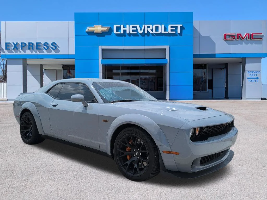 Used 2022 Gray Dodge R/T Scat Pack Widebody image 1