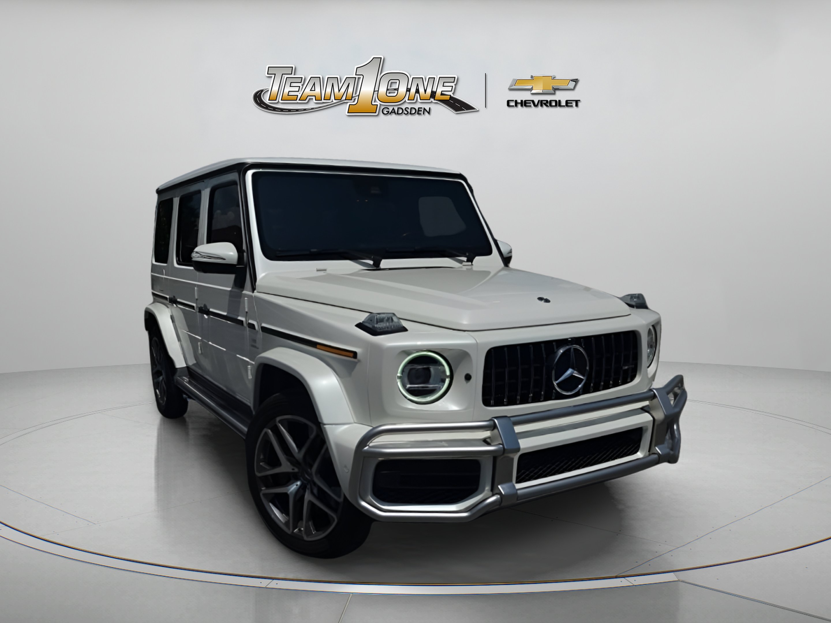 Used 2020 designo Diamond White Metallic Mercedes-Benz G 63 AMG® image 1
