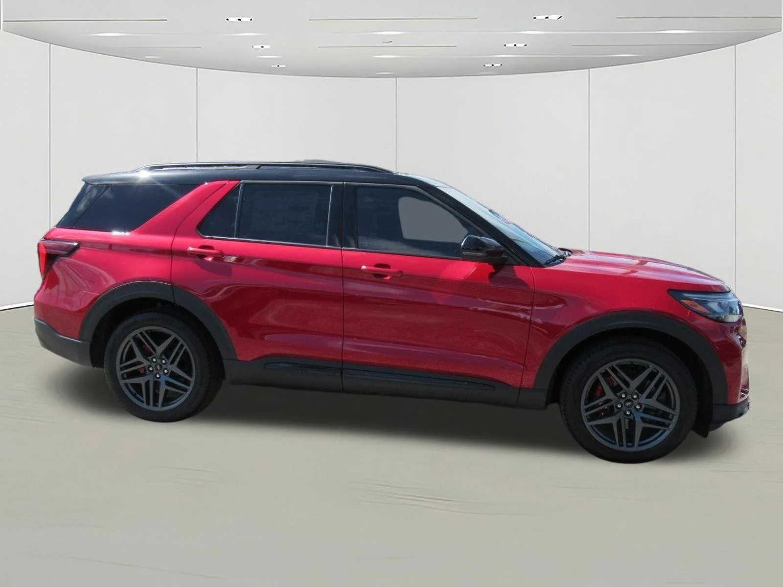 New 2025 Rapid Red Metallic Tinted Clea Ford ST image 2
