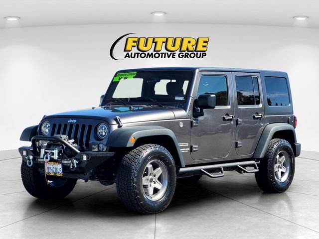 Used 2016 Gray Jeep Unlimited Sport image 8