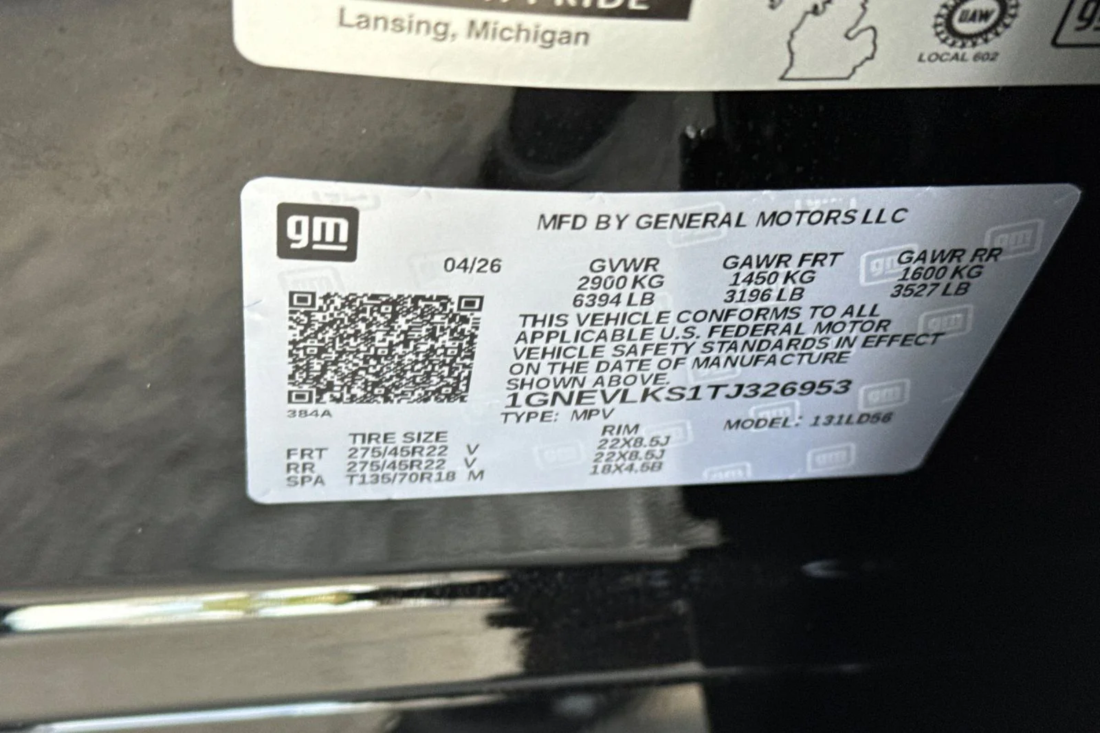New 2026 Mosaic Black Metallic Chevrolet RS image 28