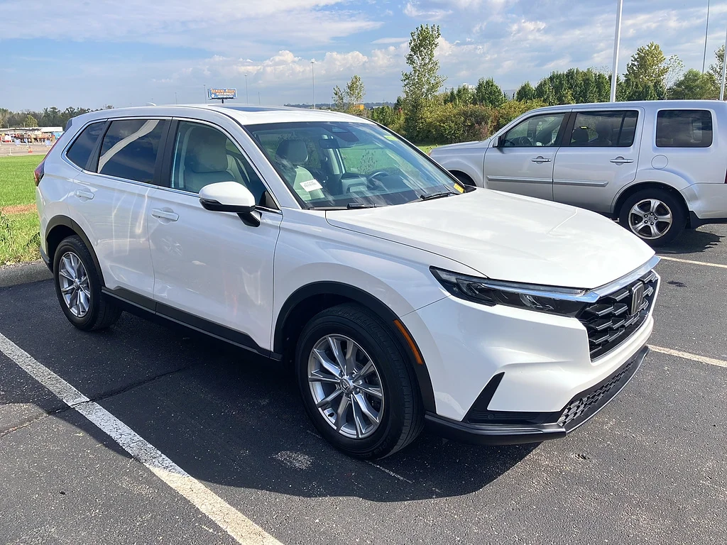 Certified Used 2024 Platinum White Pearl Honda EX-L image 1