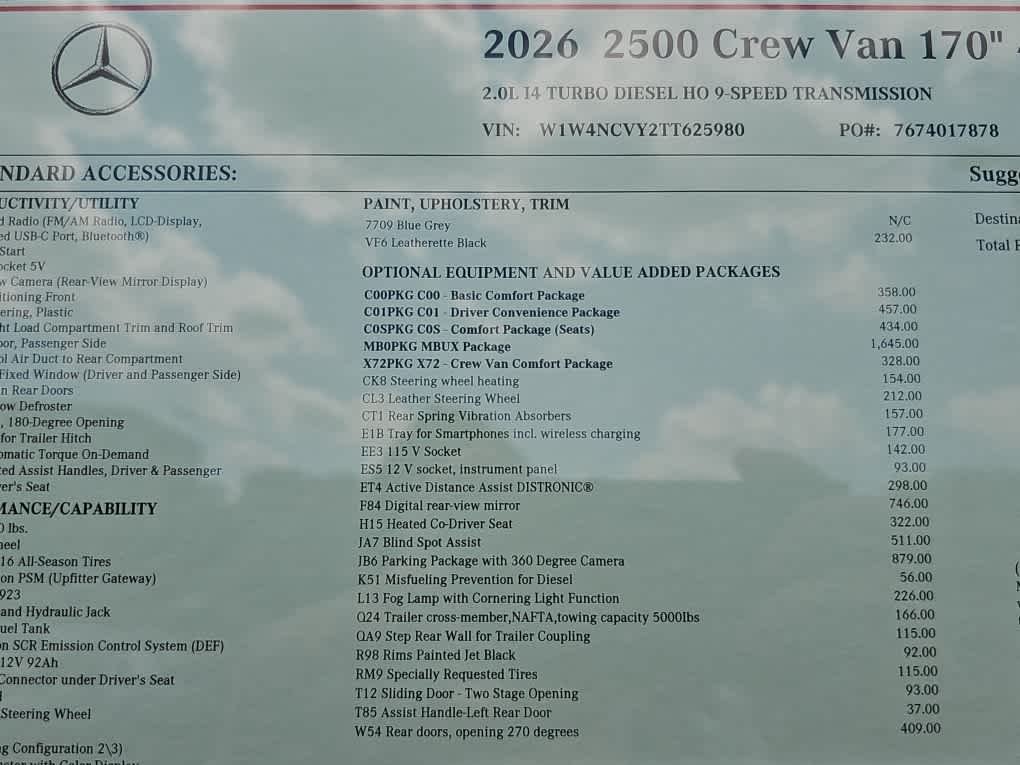 New 2026 Blue Gray Mercedes-Benz  image 7