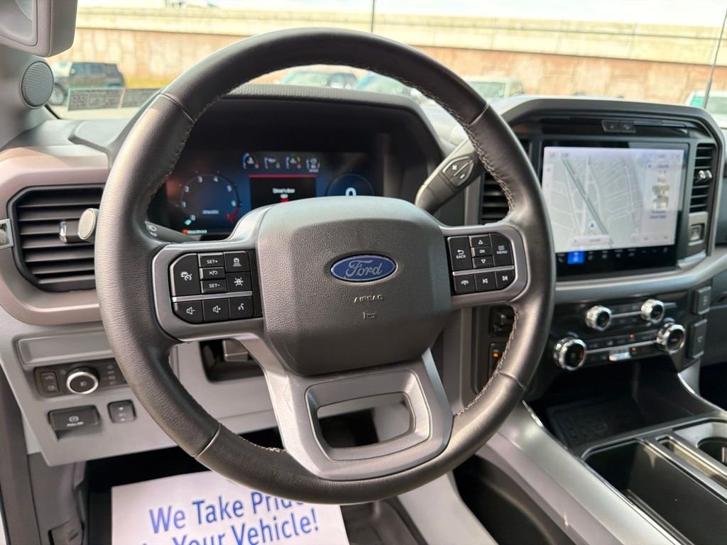 Certified Used 2025 White Metallic Ford XLT image 33