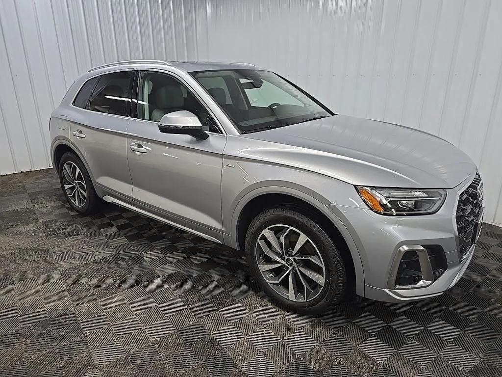 Used 2022 Gray Audi 45 S line Premium image 7
