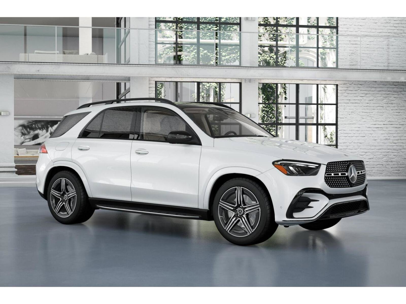 New 2026 MANUFAKTUR Moonlight White Metallic Mercedes-Benz GLE 350 image 12