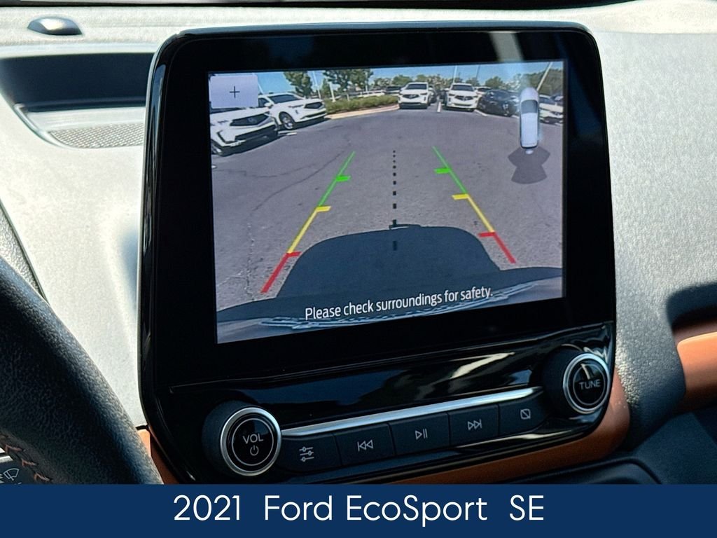 Used 2021 Blue Ford SE image 33
