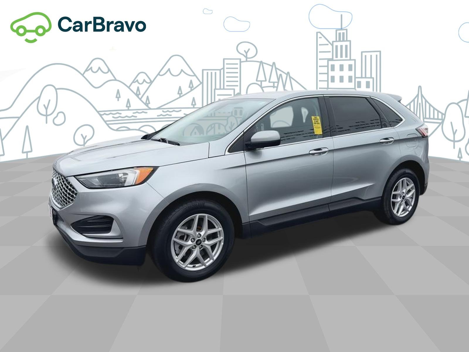 Used 2024 Silver Ford SEL image 34