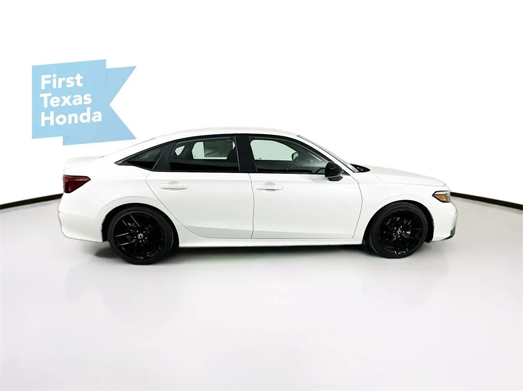 New 2026 Platinum White Pearl Honda Sport image 9