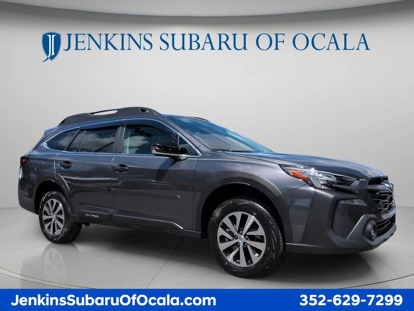 Used 2025 Magnetite Gray Metallic Subaru Premium image 1