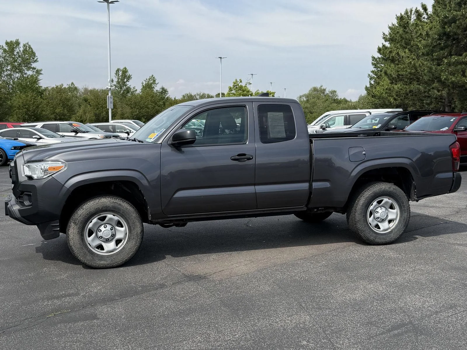 Used 2021 Magnetic Gray Metallic Toyota  image 6