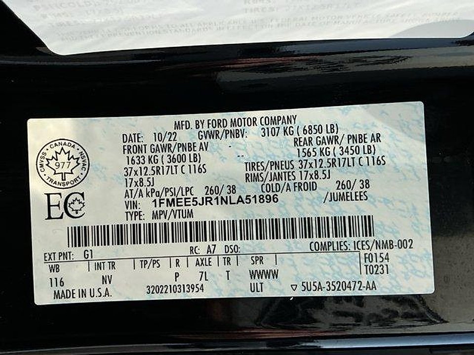 Certified Used 2022 Black Ford Raptor image 17
