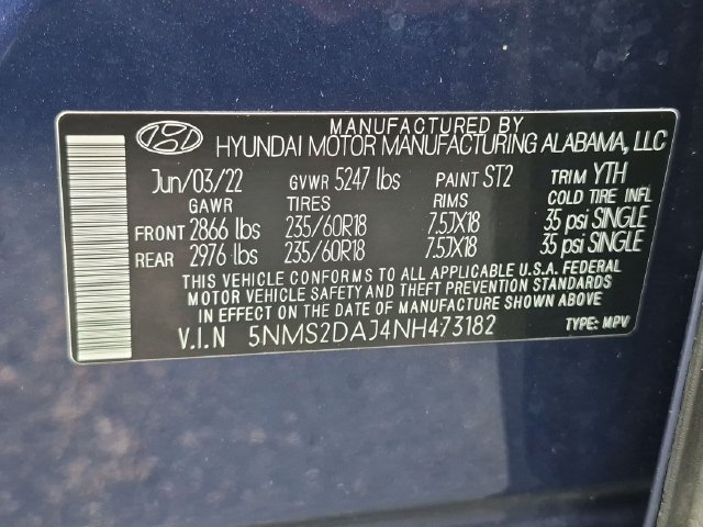 2022 Hyundai Santa Fe SEL - Photo 31