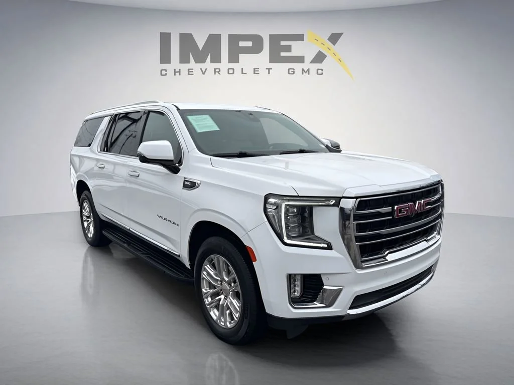 Used 2022 Summit White GMC SLT image 7