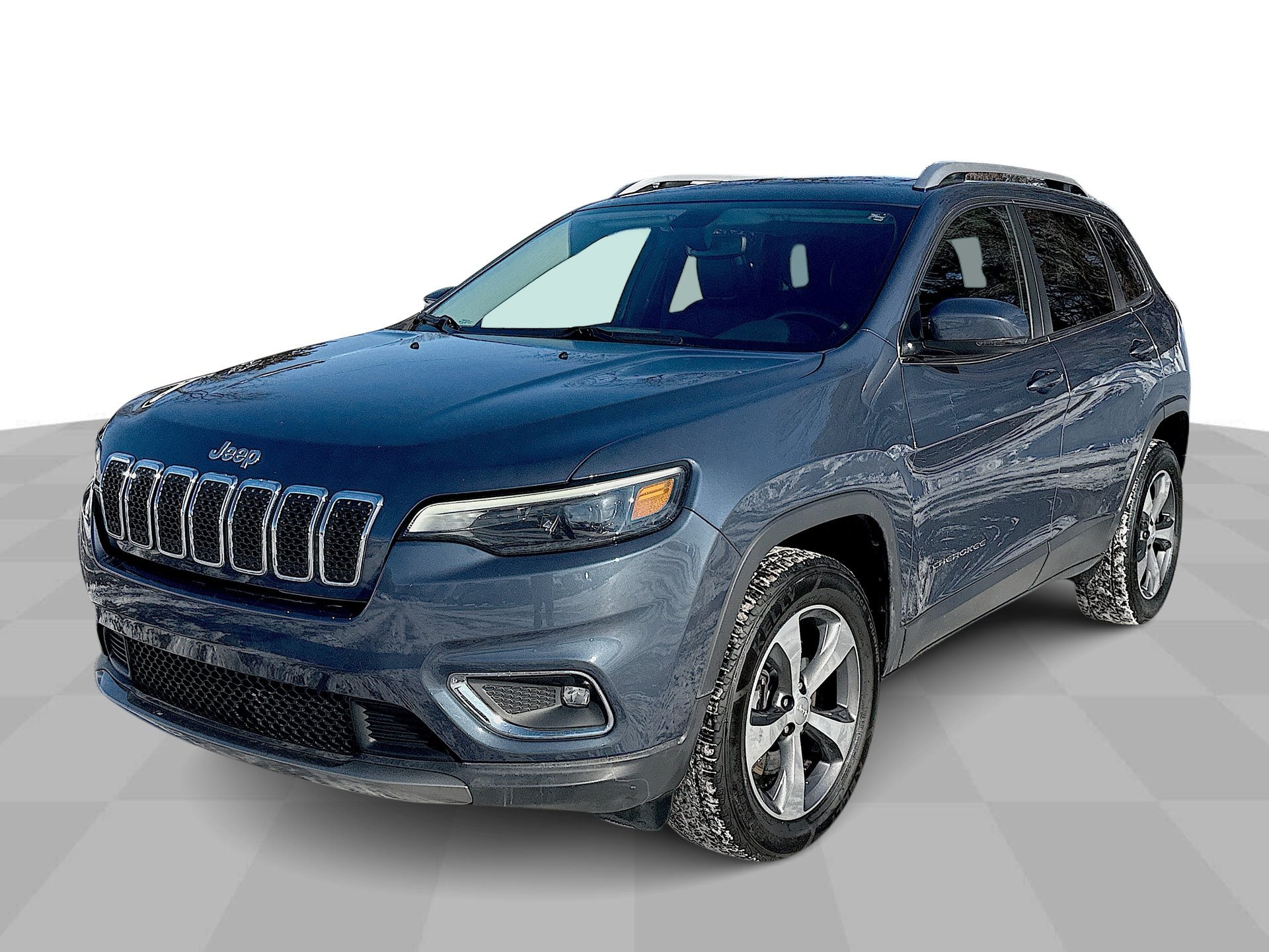 Slate Blue Pear 2020 Jeep Cherokee Limited 4WD SUV / Crossover Four-Wheel Drive