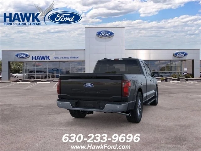 New 2026 Agate Black Metallic Ford XLT image 8