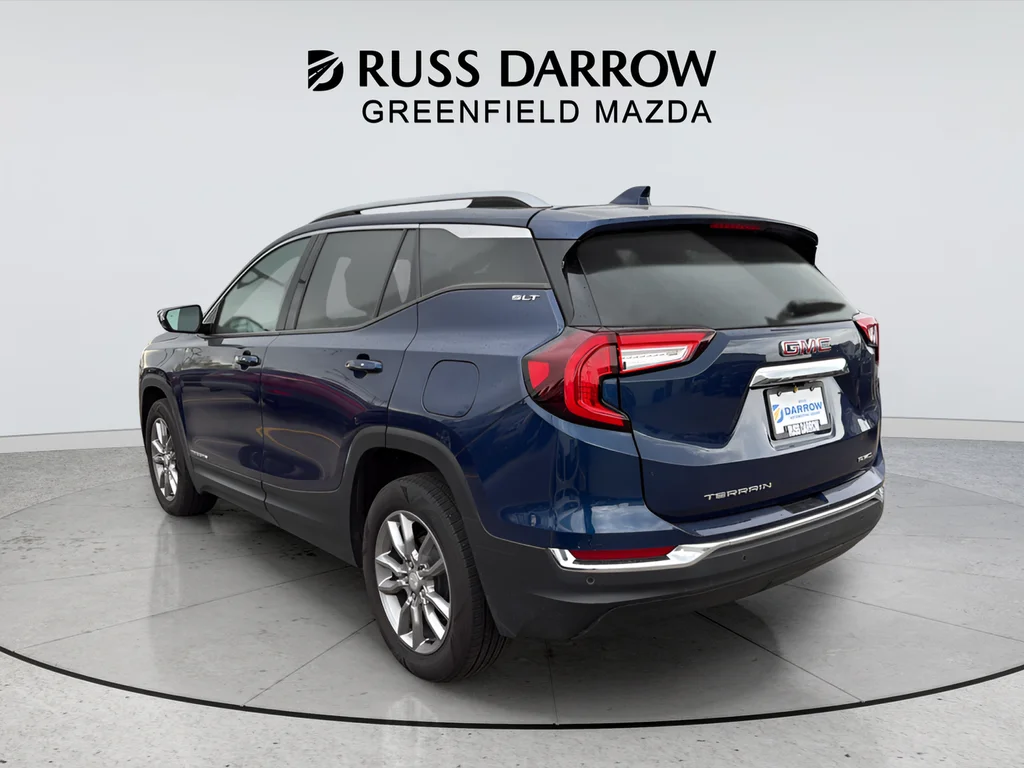 Used 2022 Blue GMC SLT image 3