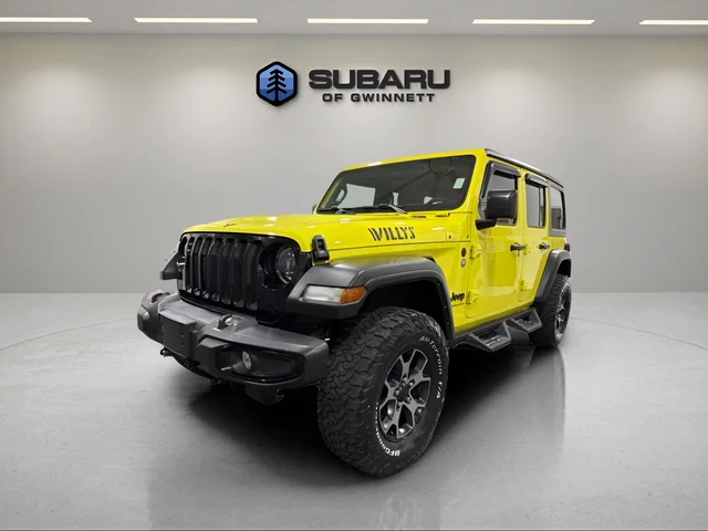 Used 2023 Yellow Jeep Willys image 1