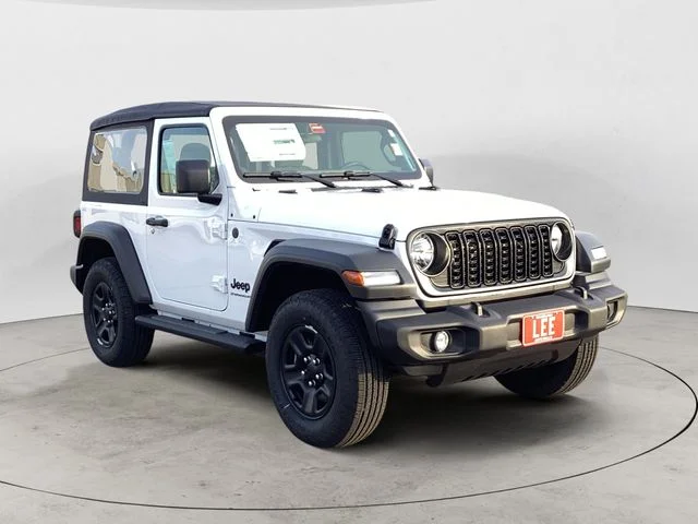 New 2026 Bright White Clearcoat Jeep 2-DOOR SPORT image 8