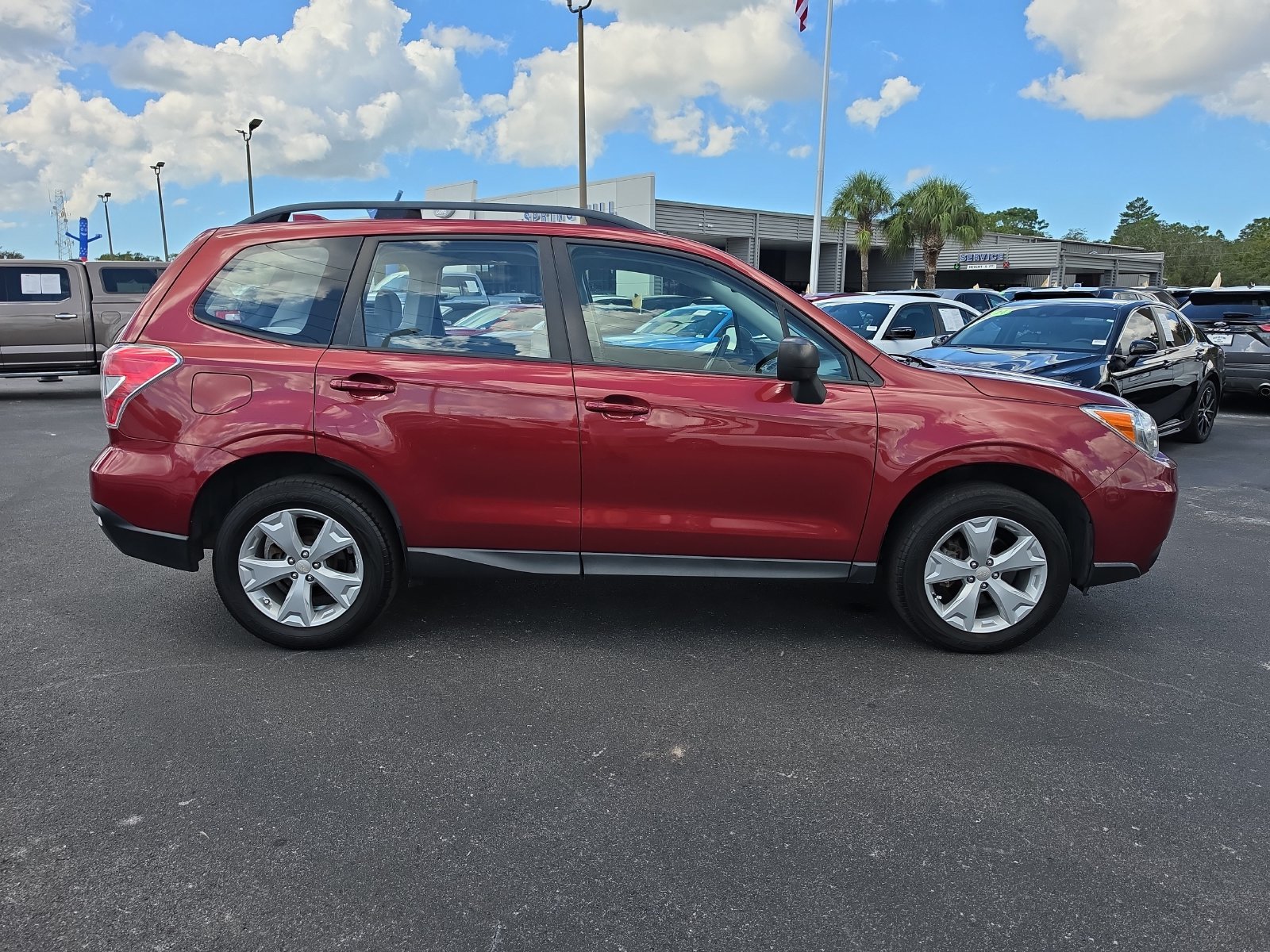 Used 2016 Subaru Forester i with VIN JF2SJABC5GH455135 for sale in Spring Hill, FL
