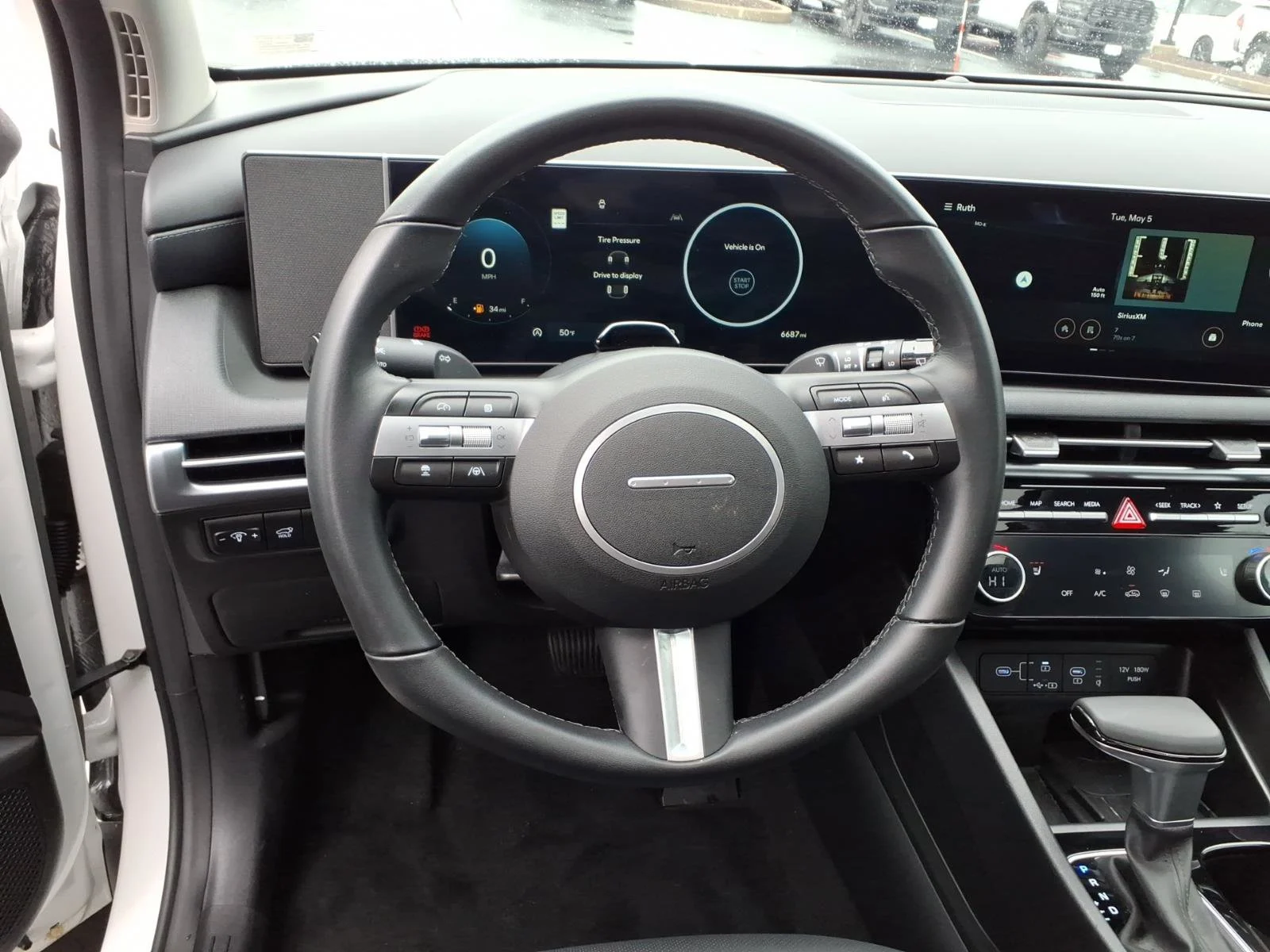 Used 2025 Serenity White Pearl Hyundai SEL Convenience image 7