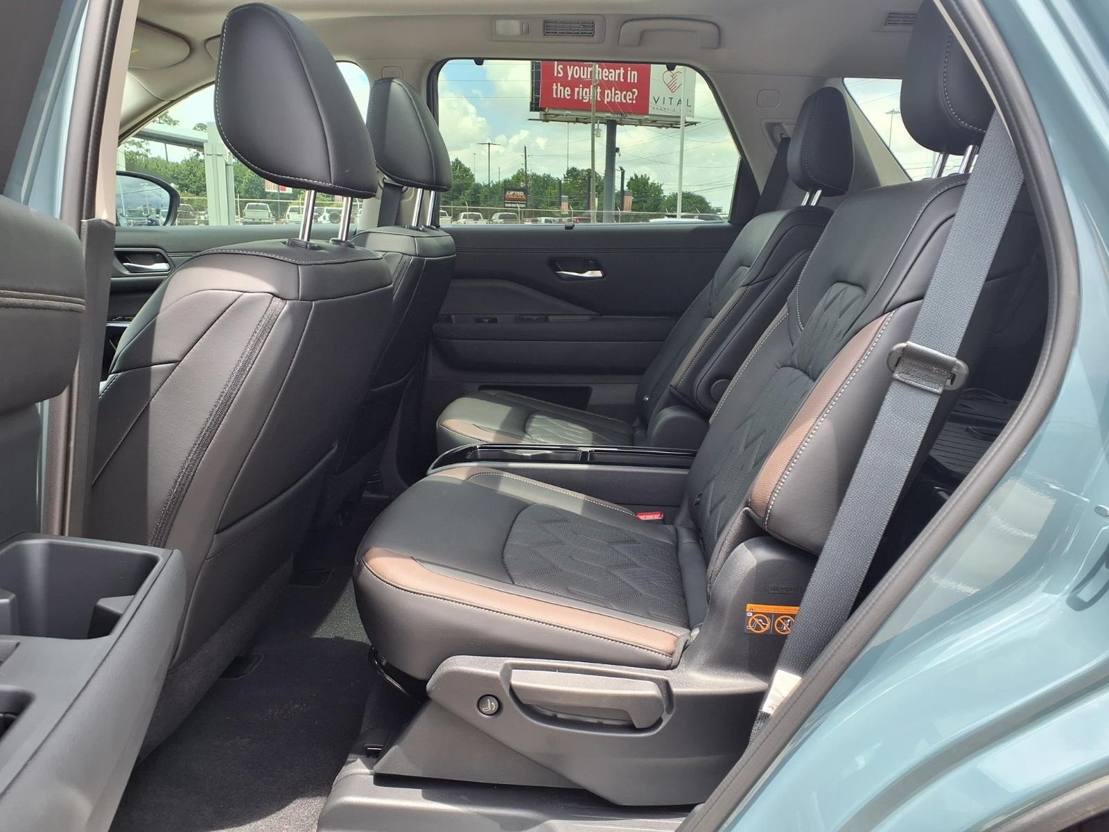 2026 Nissan Pathfinder Platinum Green at Robbins Nissan