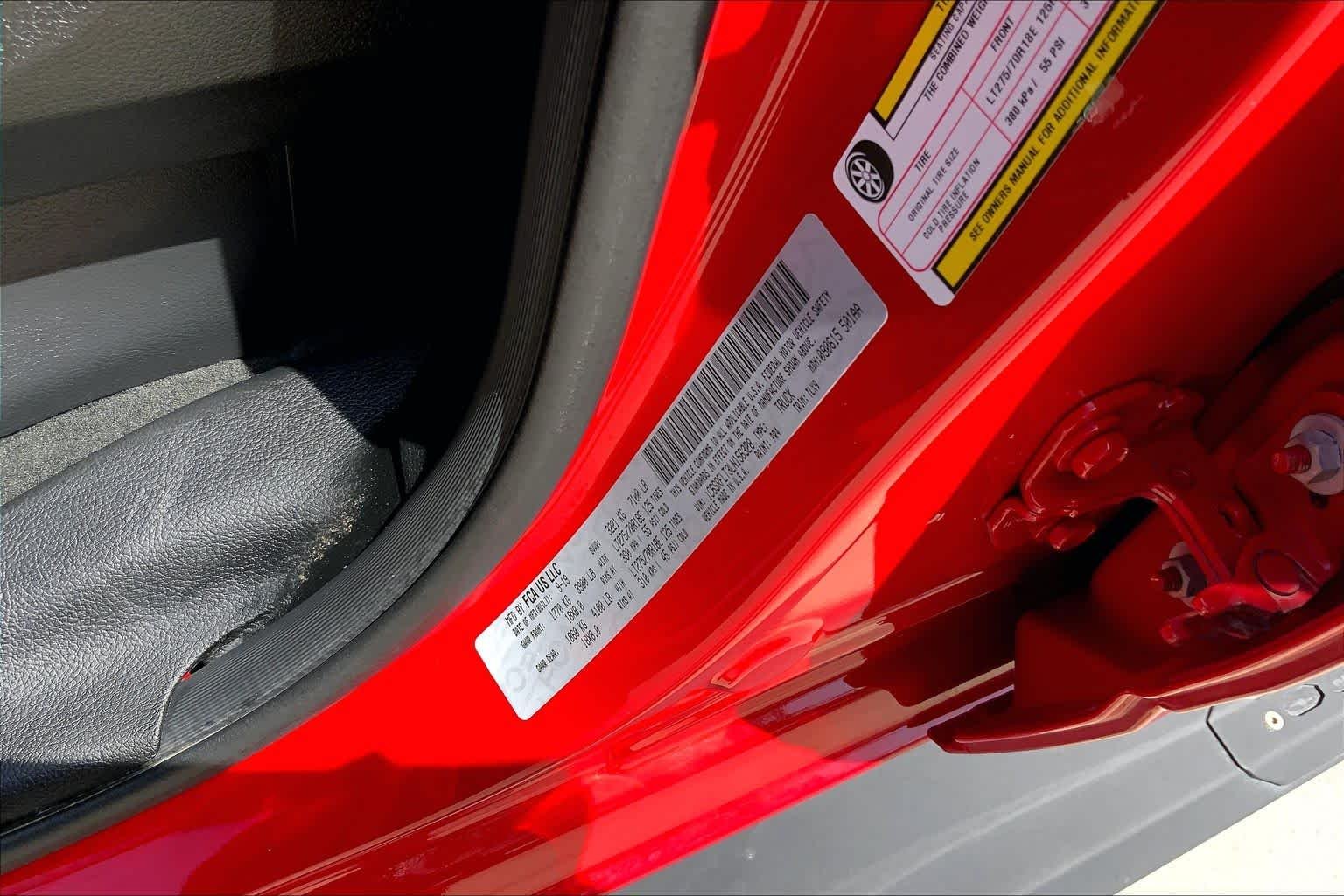 Used 2020 Flame Red Clearcoat Ram Rebel image 34