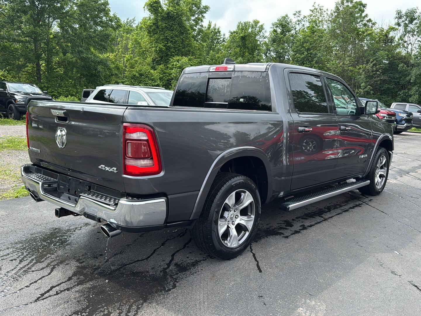 Used 2021 Granite Crystal Metallic Clearcoat Ram Laramie image 4