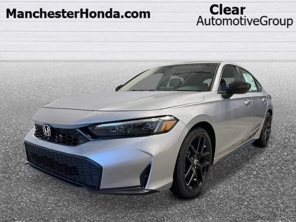 New 2026 Solar Silver Metallic Honda Sport image 1